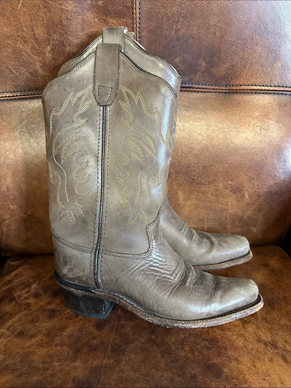 Old West Cowgirl Western Boots size 1.5